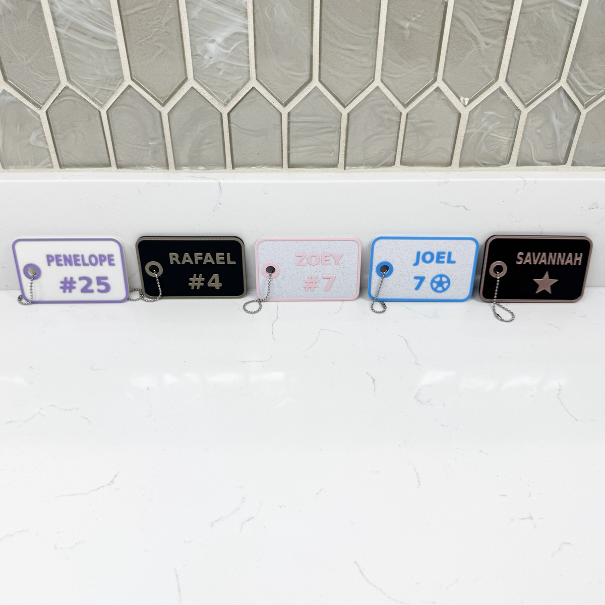 Personalized Sports Bag Tag