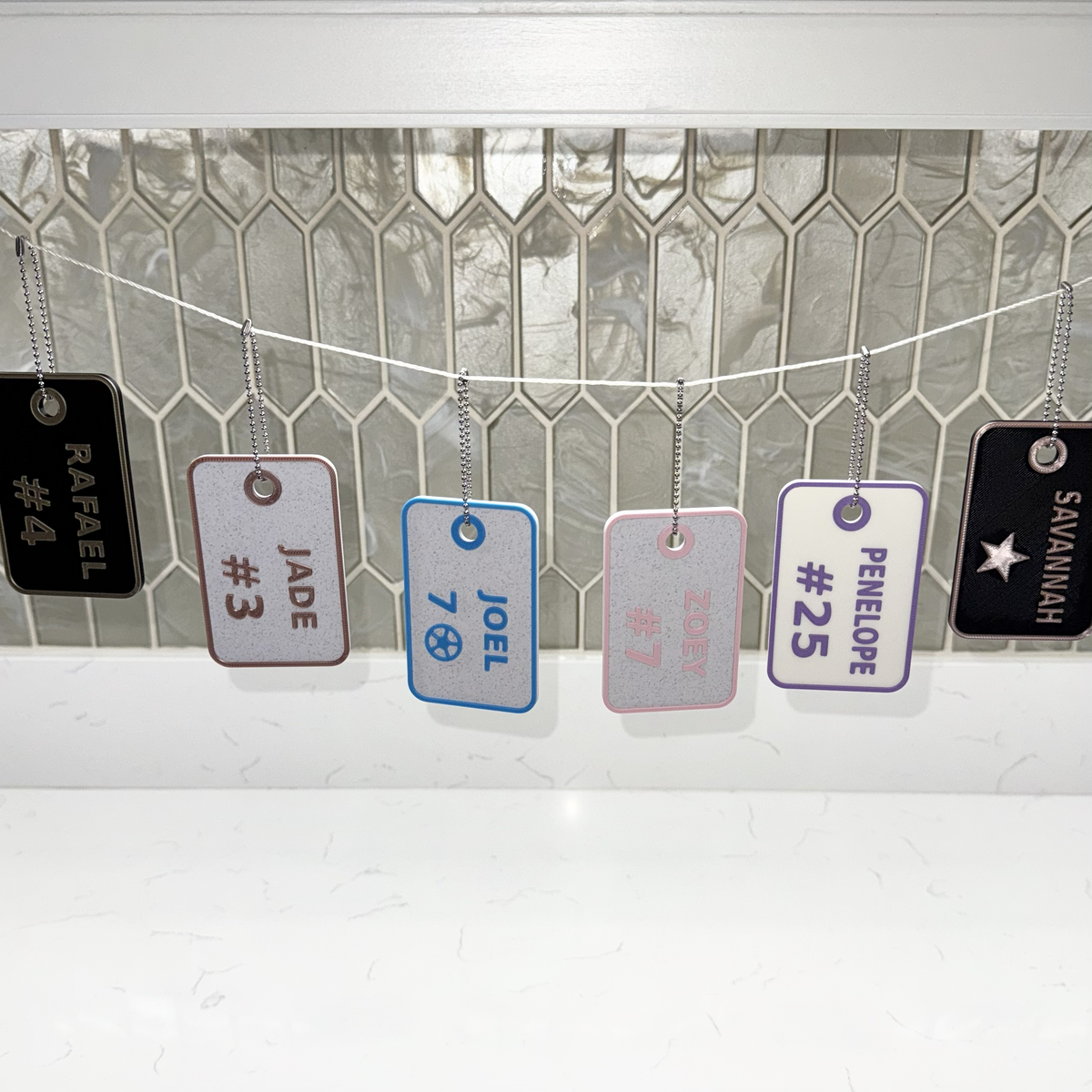 Personalized Sports Bag Tag
