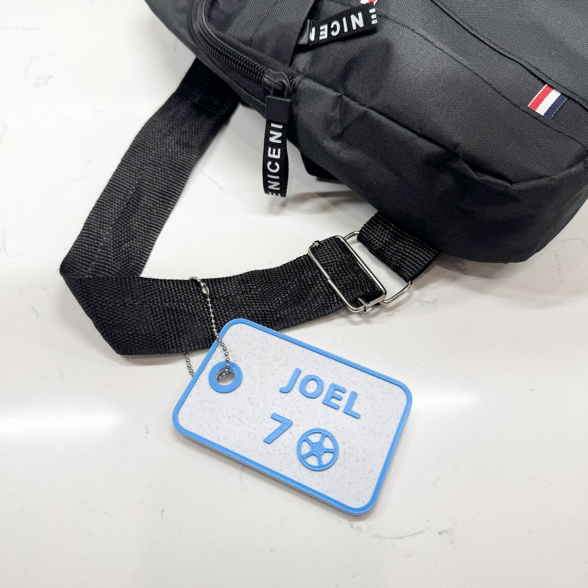 Personalized Sports Bag Tag