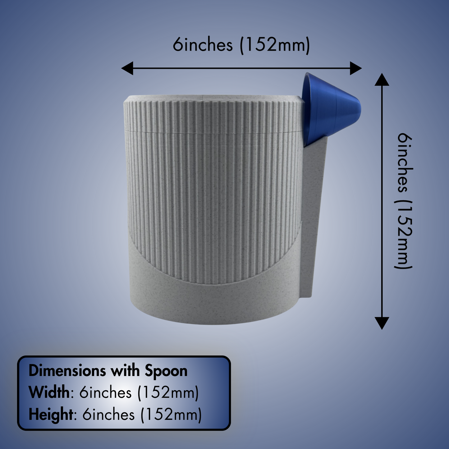 Coffee Canister w/ Spoon