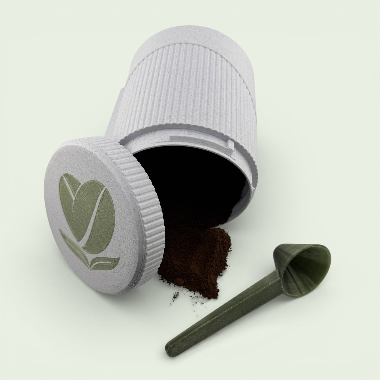 Coffee Canister w/ Spoon