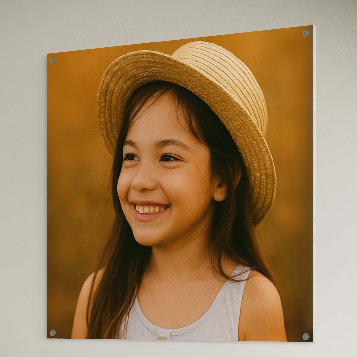 Wall-Mounted Plexi Print