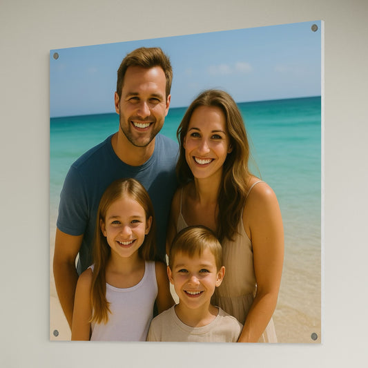 Wall-Mounted Plexi Print