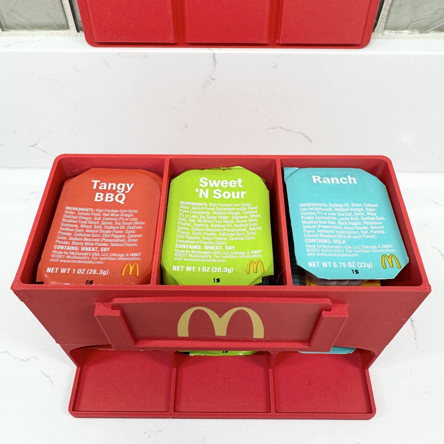 McDonald's Sauce Packet Organizer