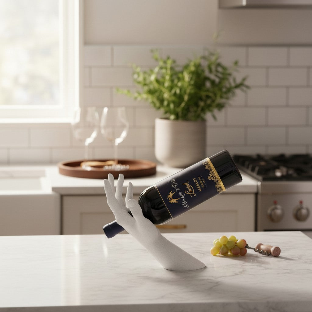 Elegant Wine Display Stand