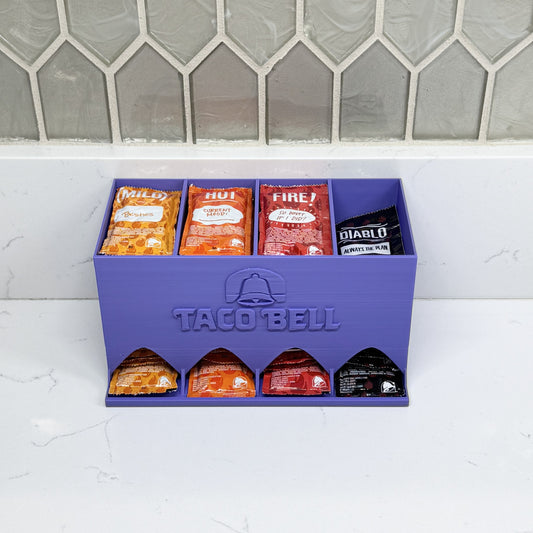 Taco Bell Sauce Packet Organizer