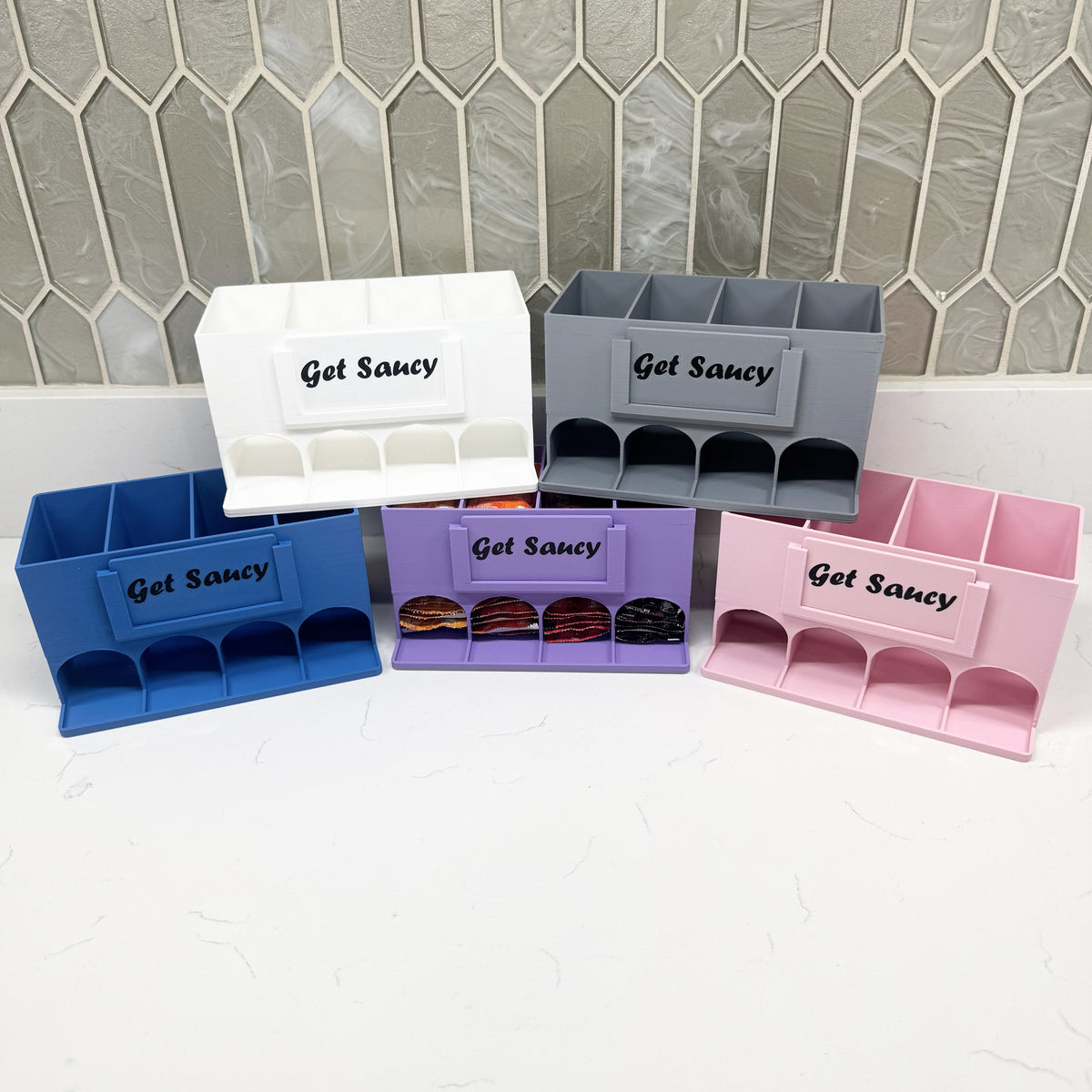 Taco Bell Sauce Packet Organizer