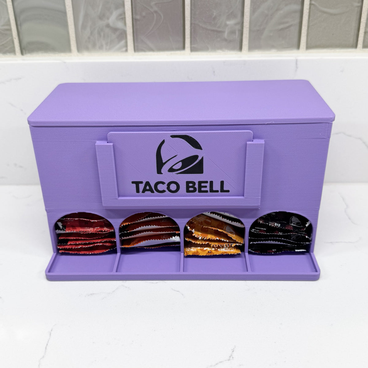 Taco Bell Sauce Packet Organizer